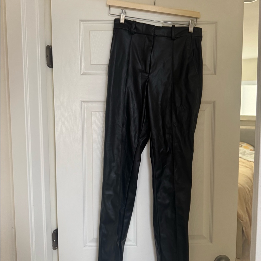 Black Leather Pants